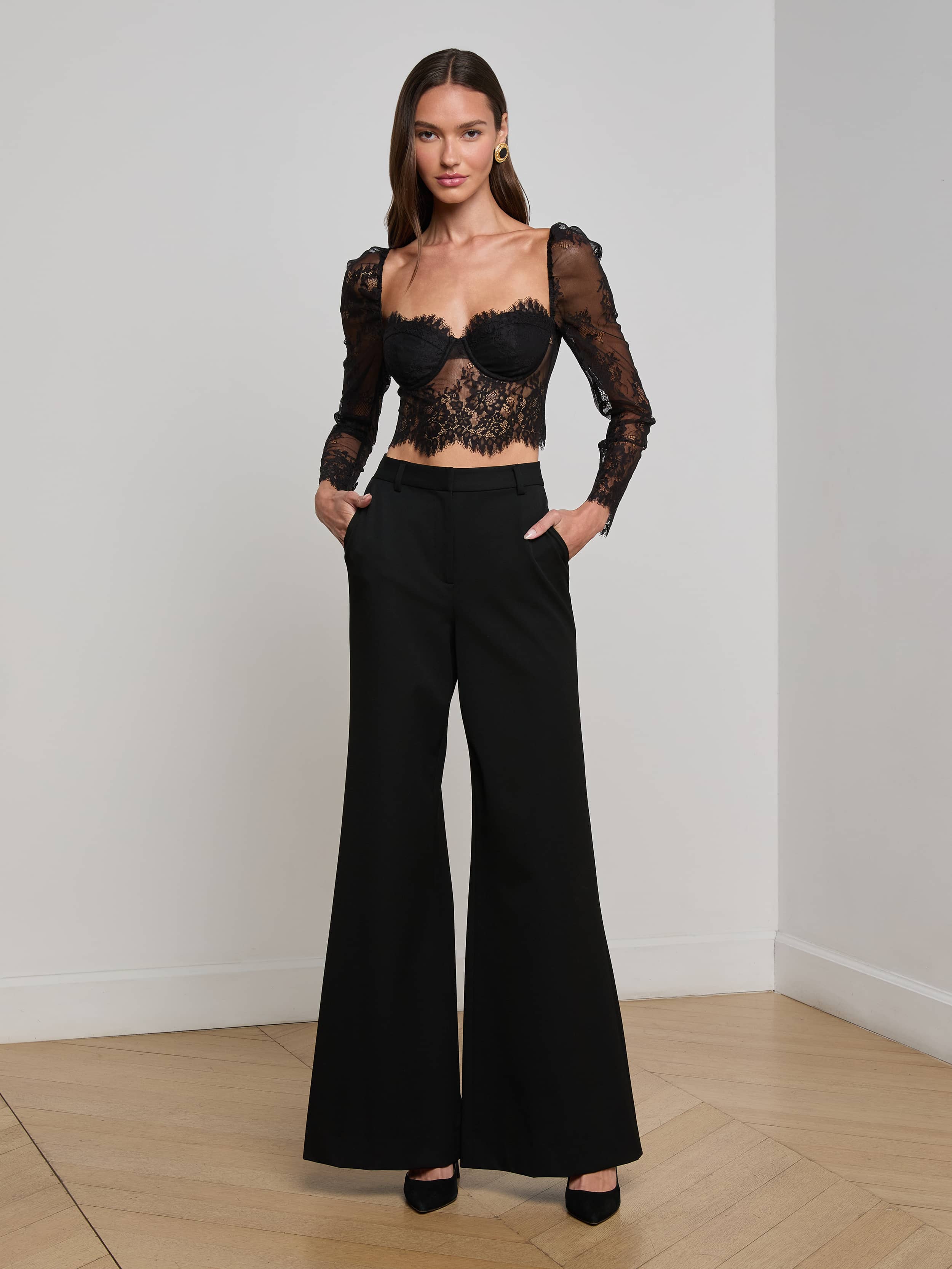 Lori Lace Bustier Top - Image 3