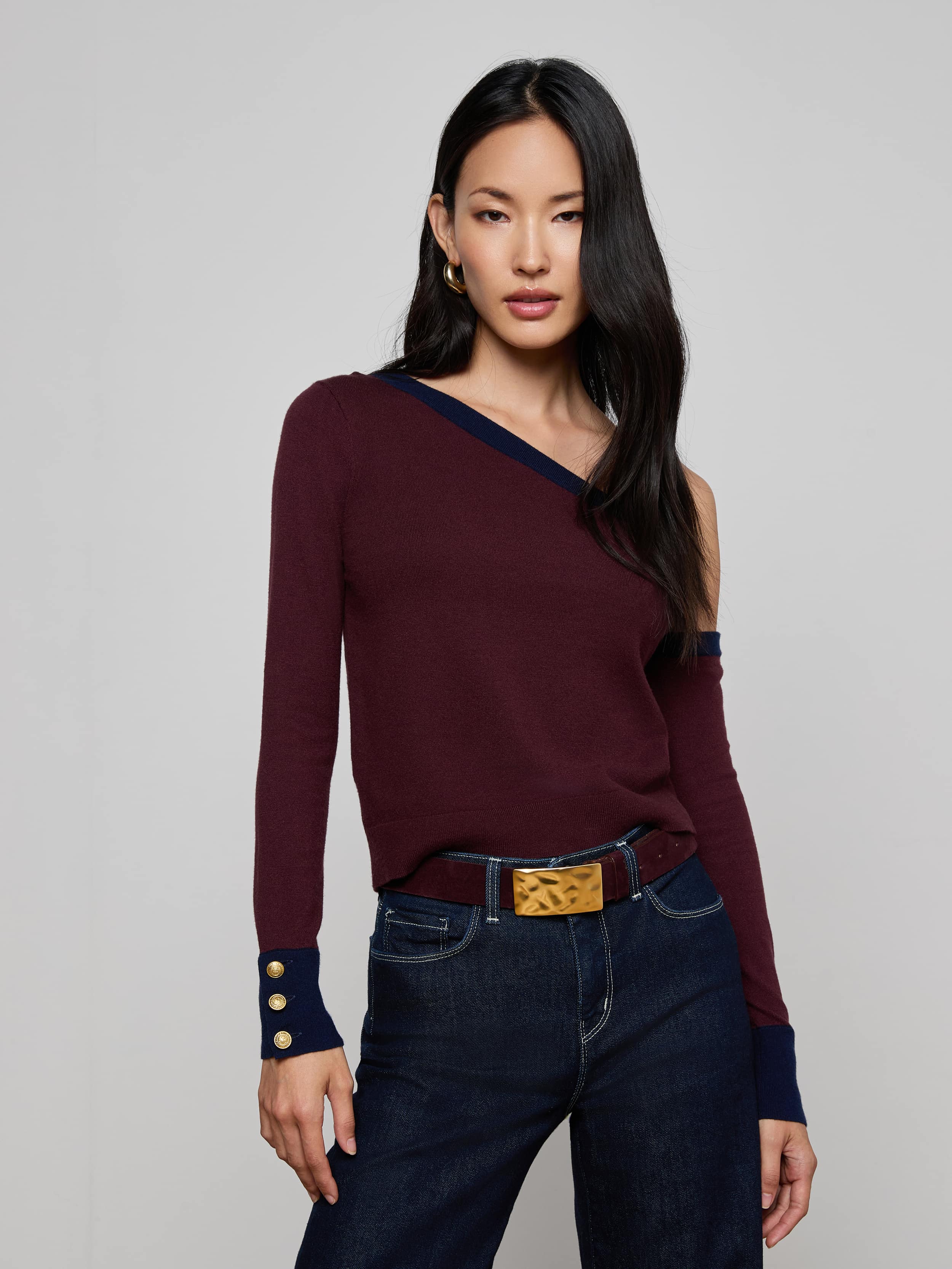 Maeva One-Shoulder Top