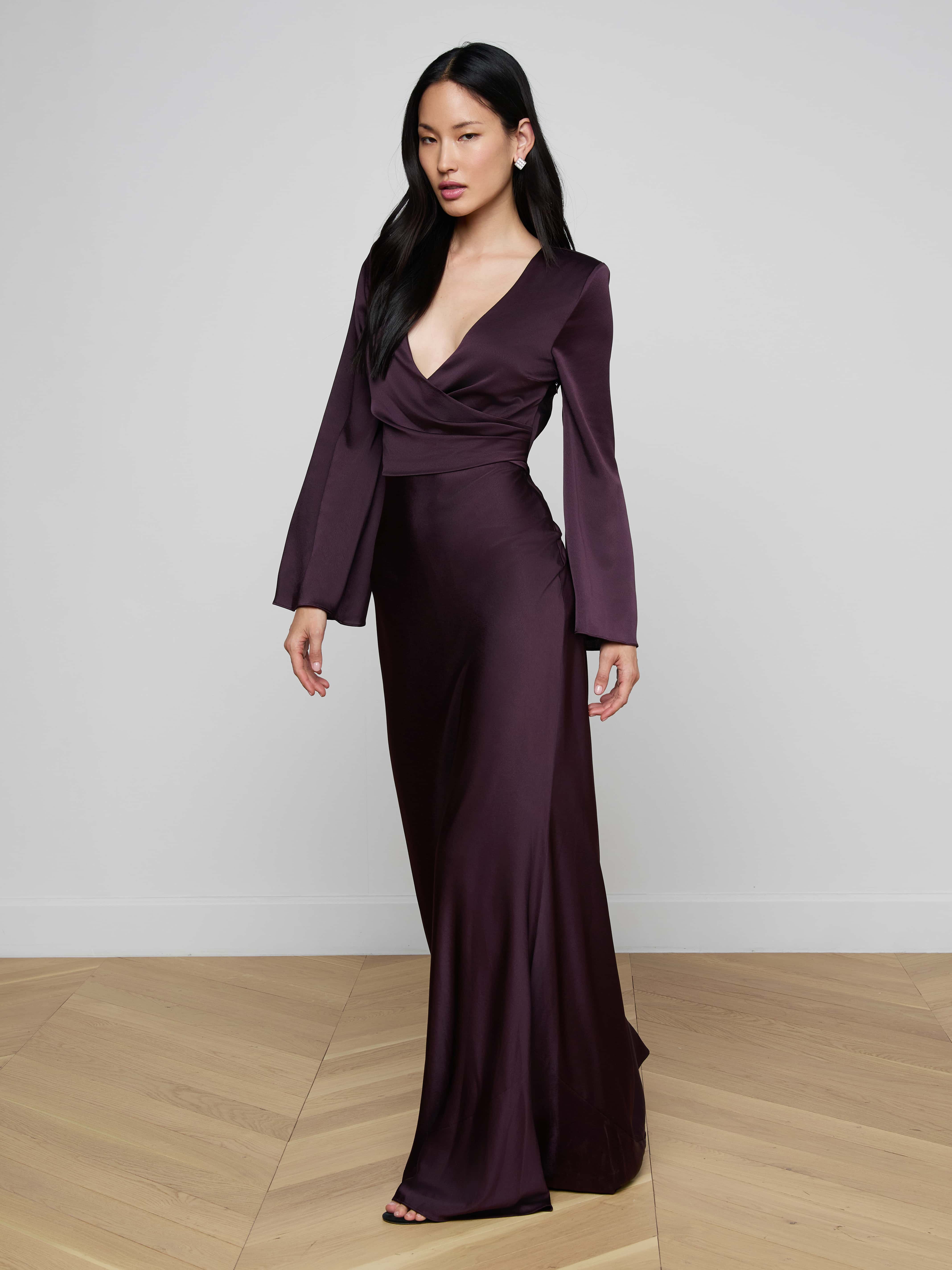Manon Satin Gown - Image 5