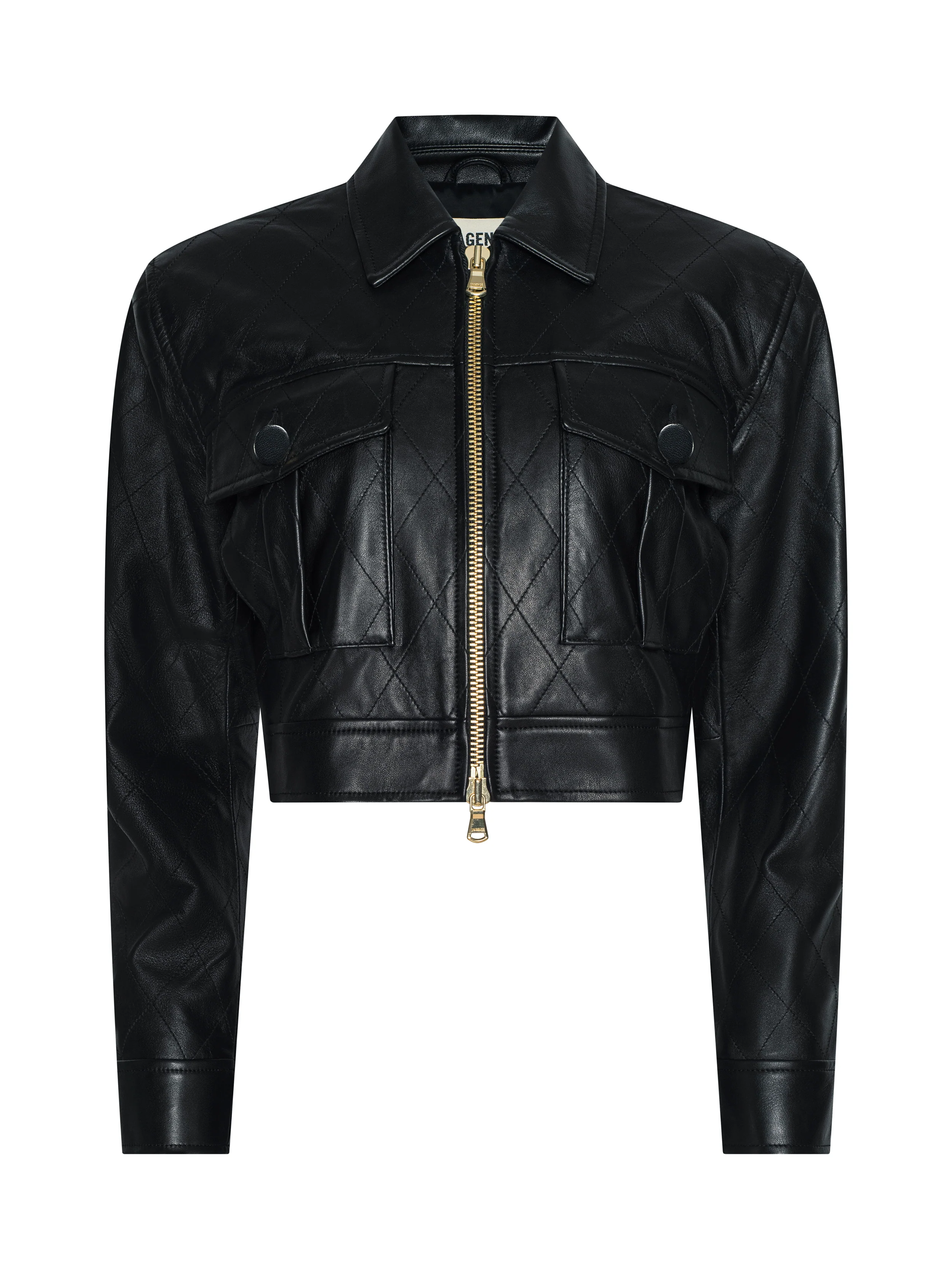 Micah Oversized Leather Jacket - Image 6