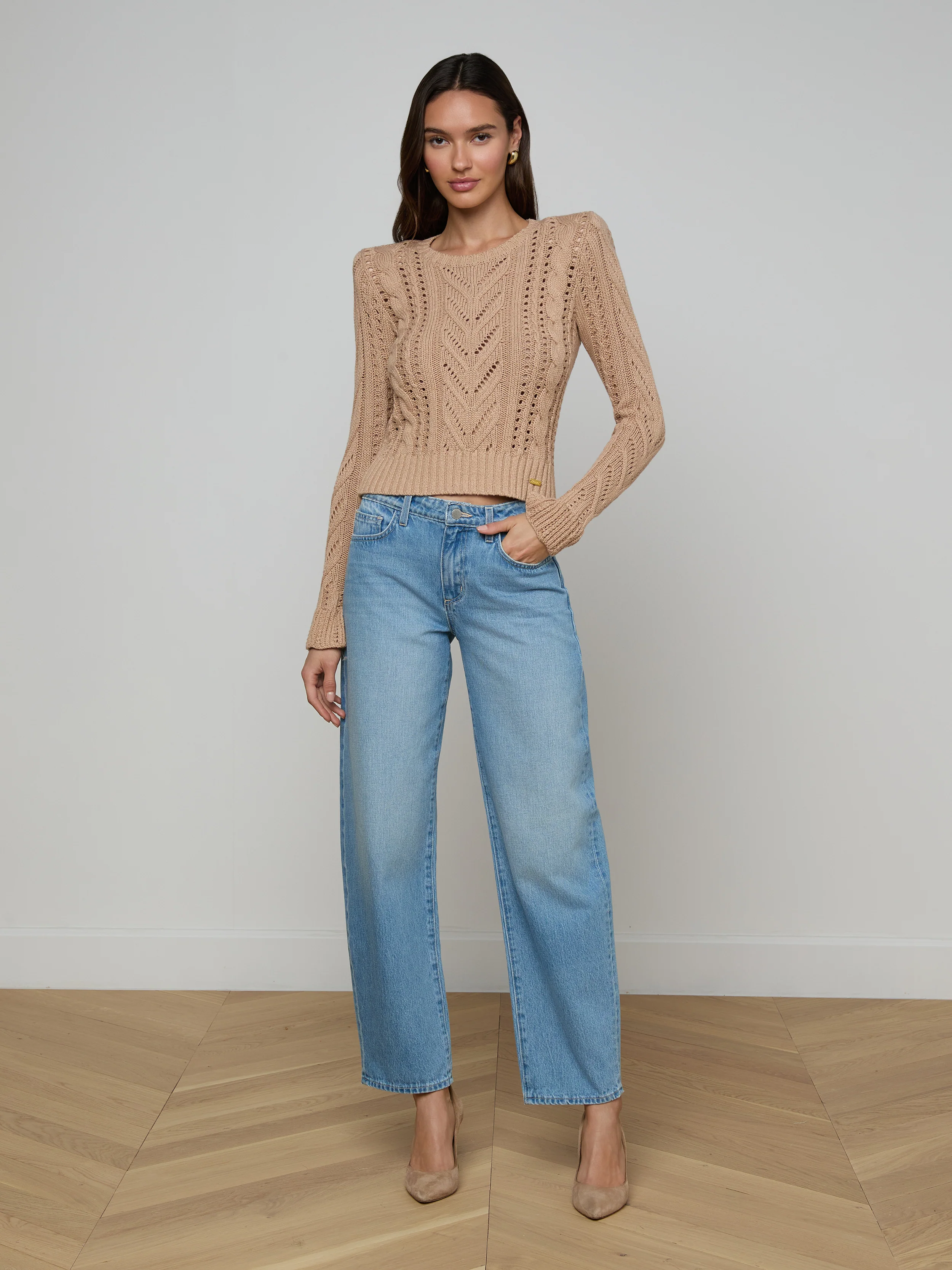 Mio Cabled Pullover - Image 3