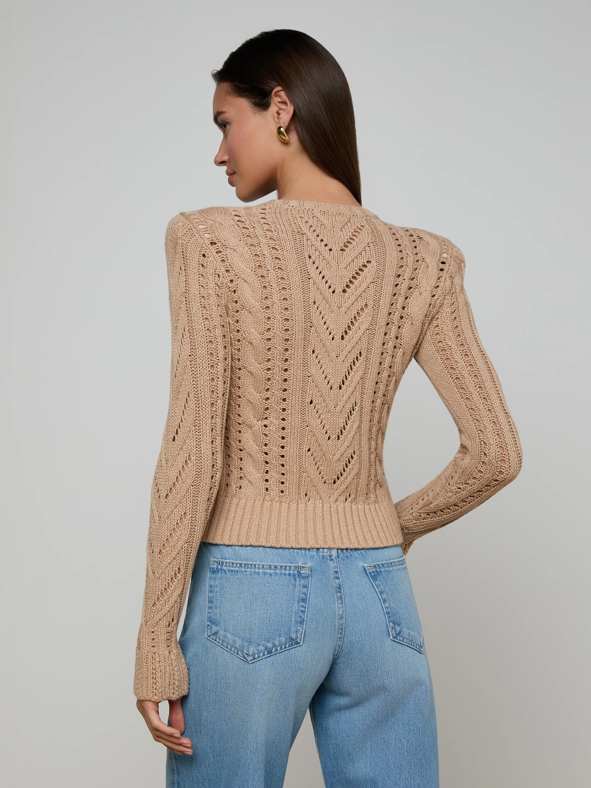 Mio Cabled Pullover - Image 4