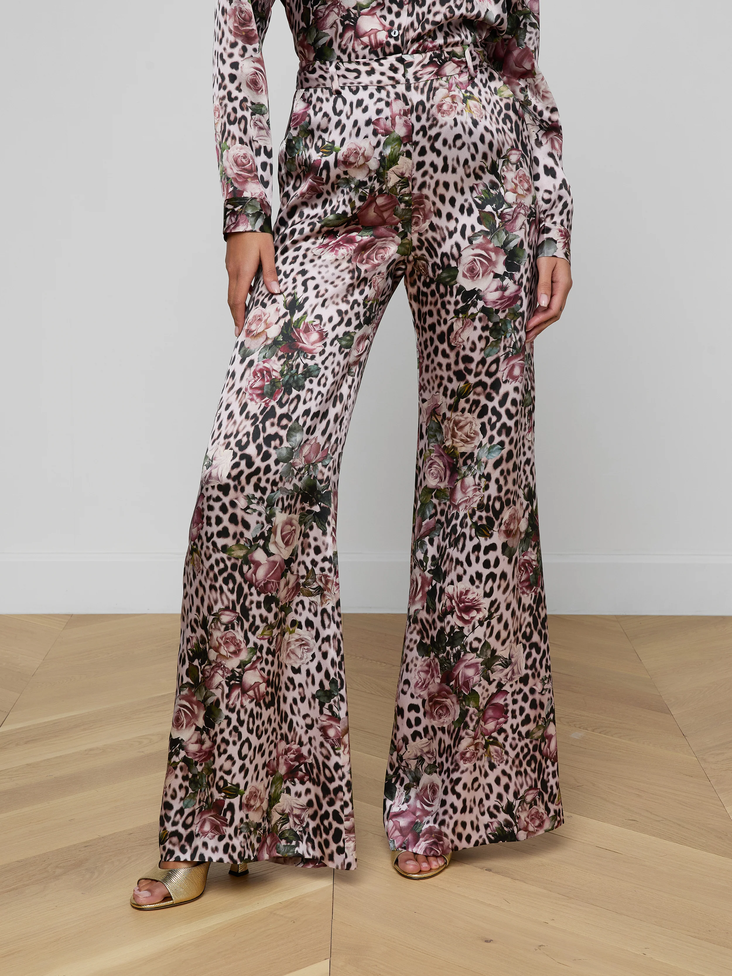 Pilar Silk Wide-Leg Pant - Image 4
