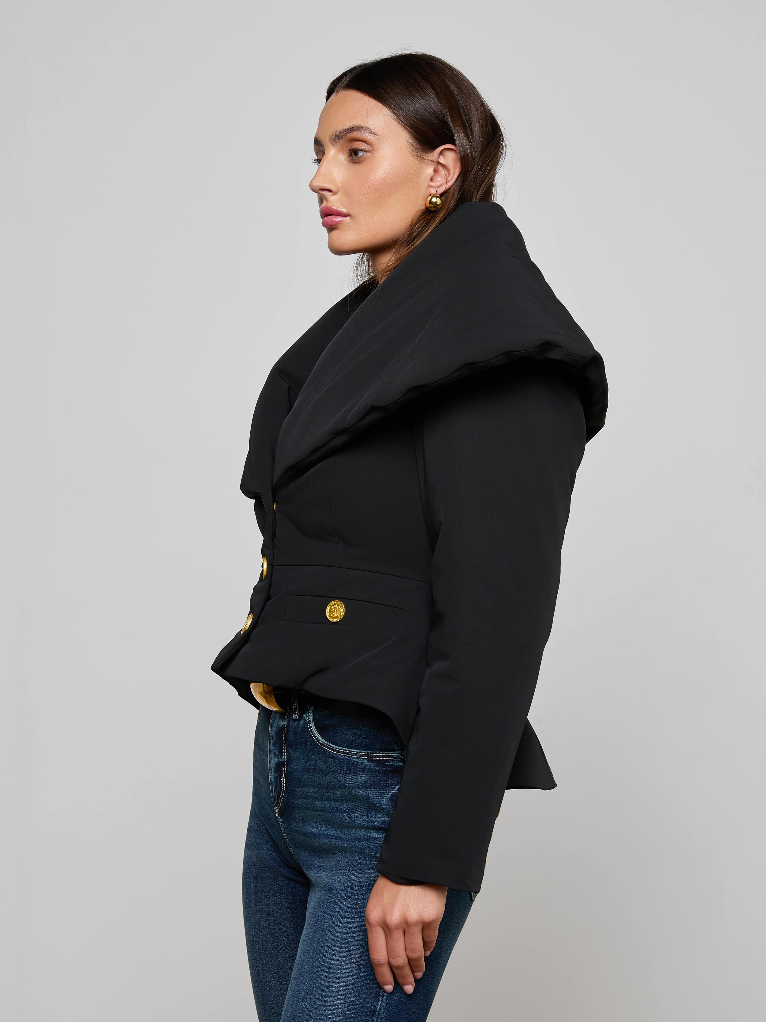 Pippa High Collar Jacket - Image 3