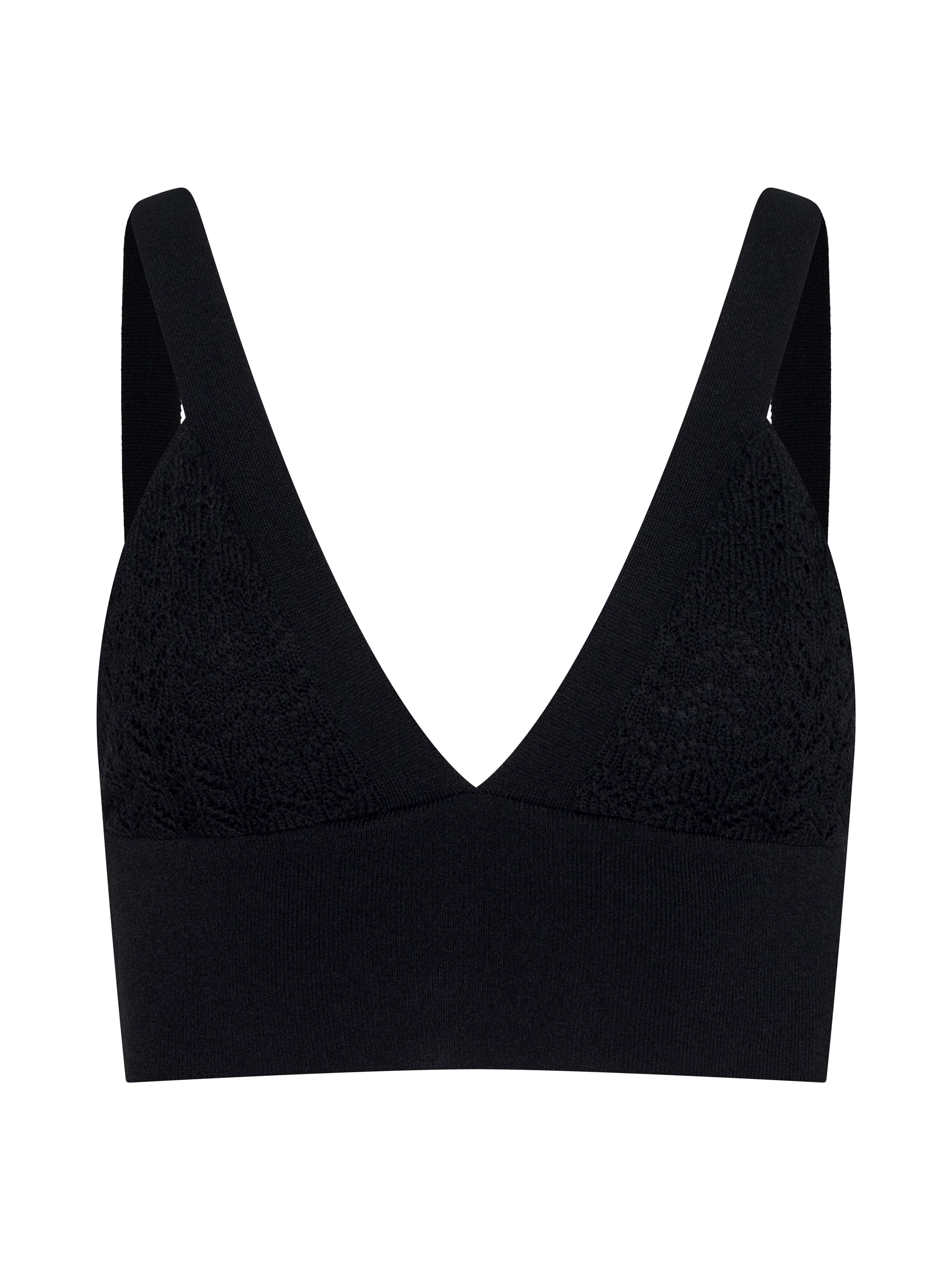 Reverie Pointelle Knit Bralette - Image 6