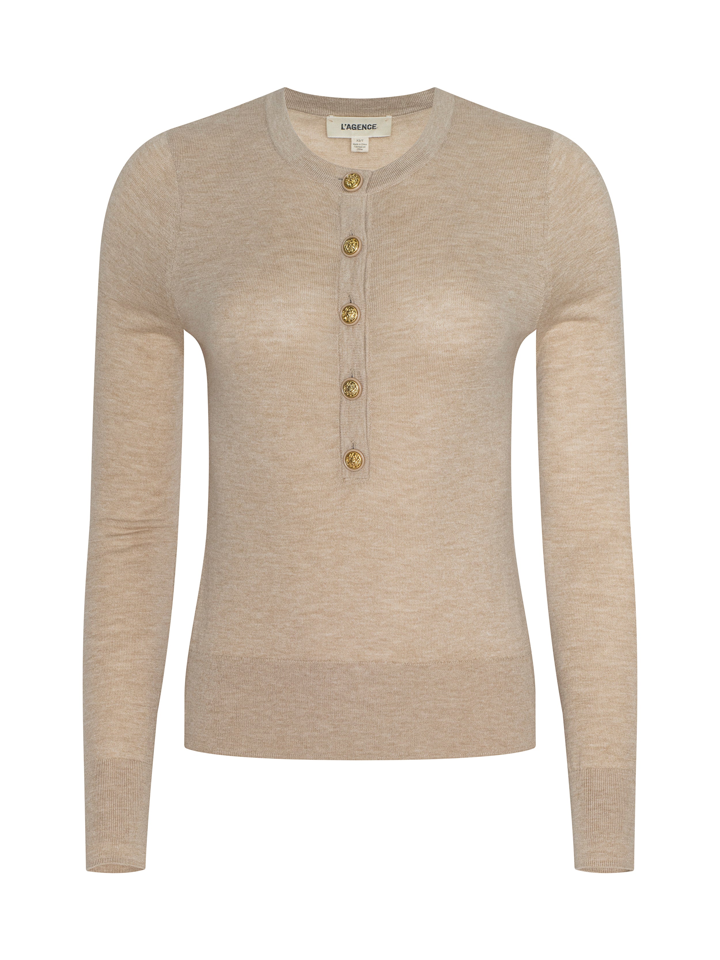 Ronda Knit Henley Top - Image 6
