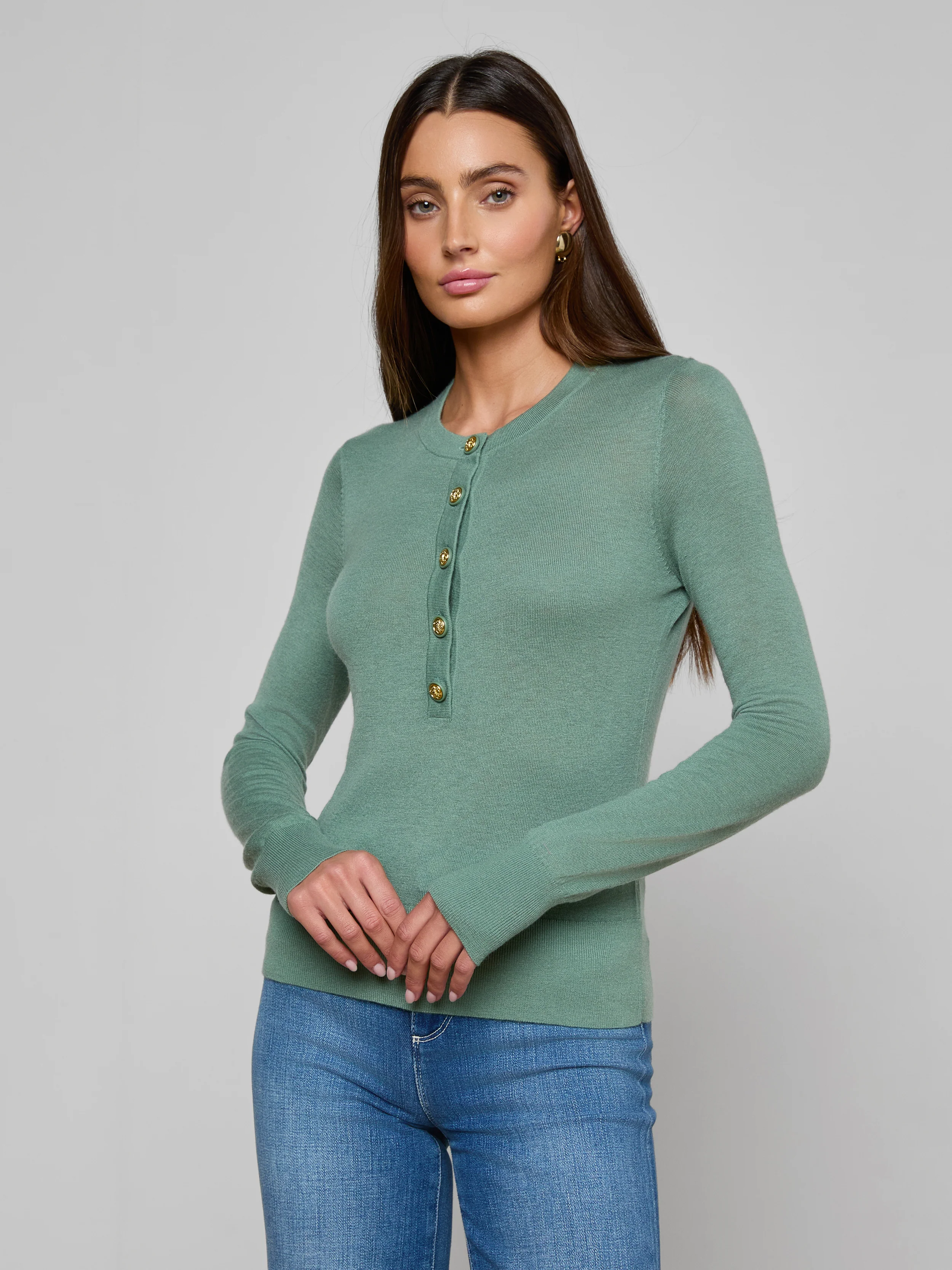 Ronda Knit Henley Top