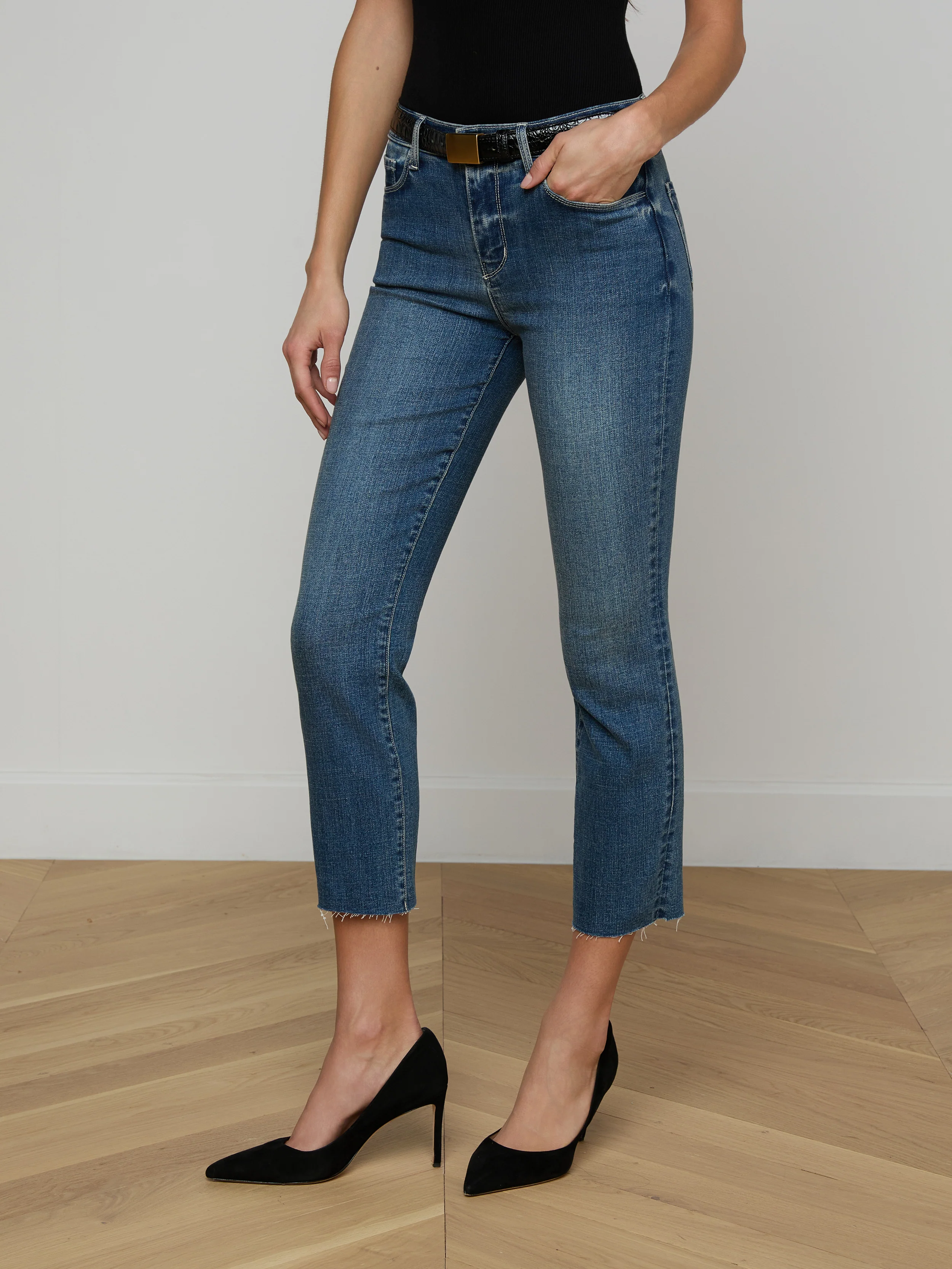 Sada Cropped Slim-Leg Jean - Image 4