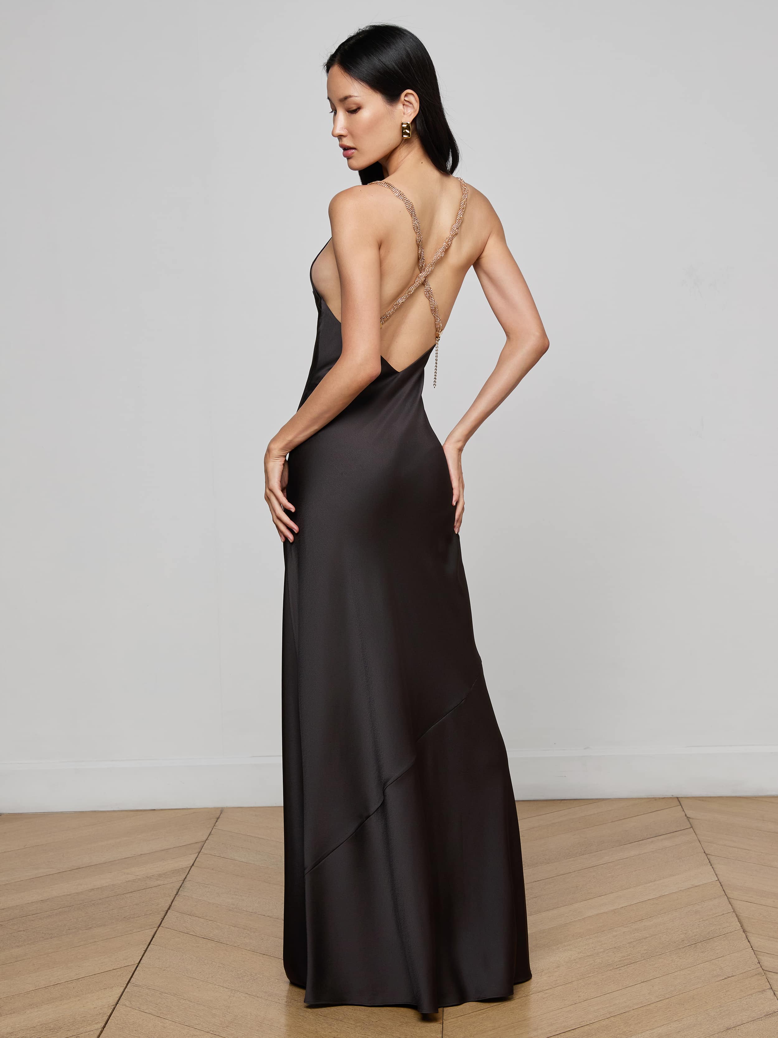 Saint Crystal Strap Gown - Image 4