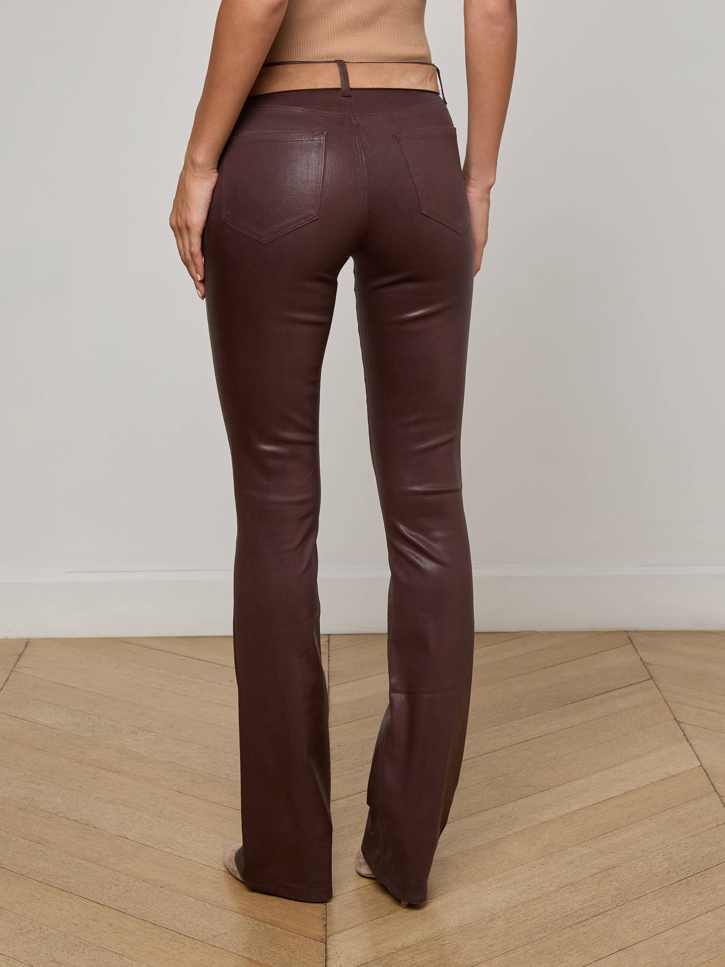 Selma Coated Bootcut Jean - Image 4