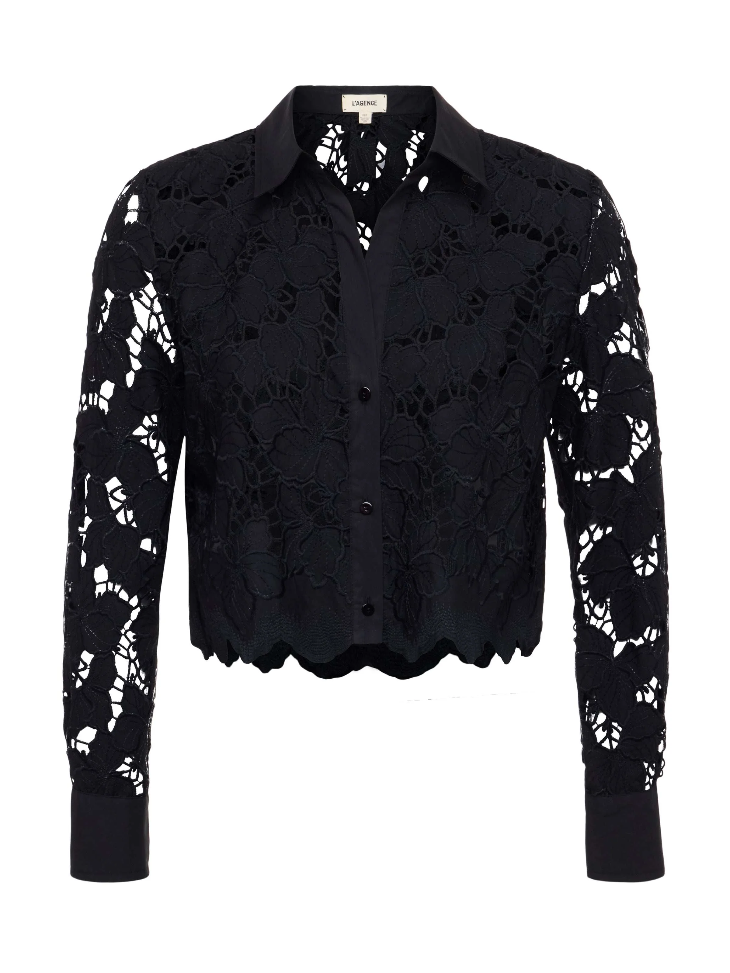 Seychelle Cropped Eyelet Blouse - Image 8