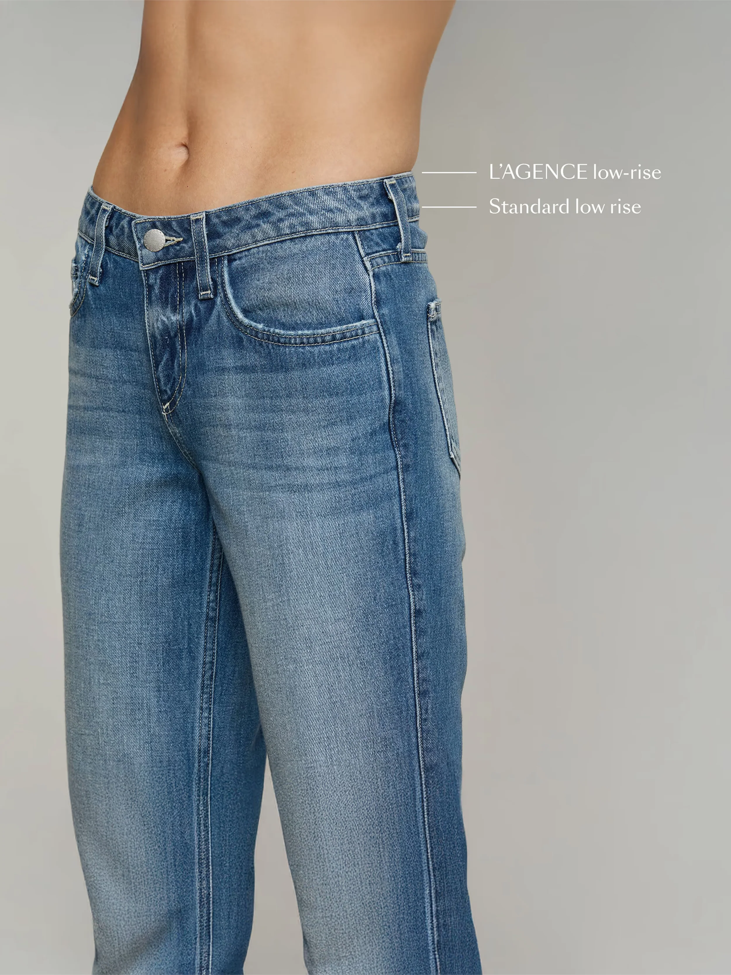 Sneeki Low-Rise Straight-Leg Jean - Image 5