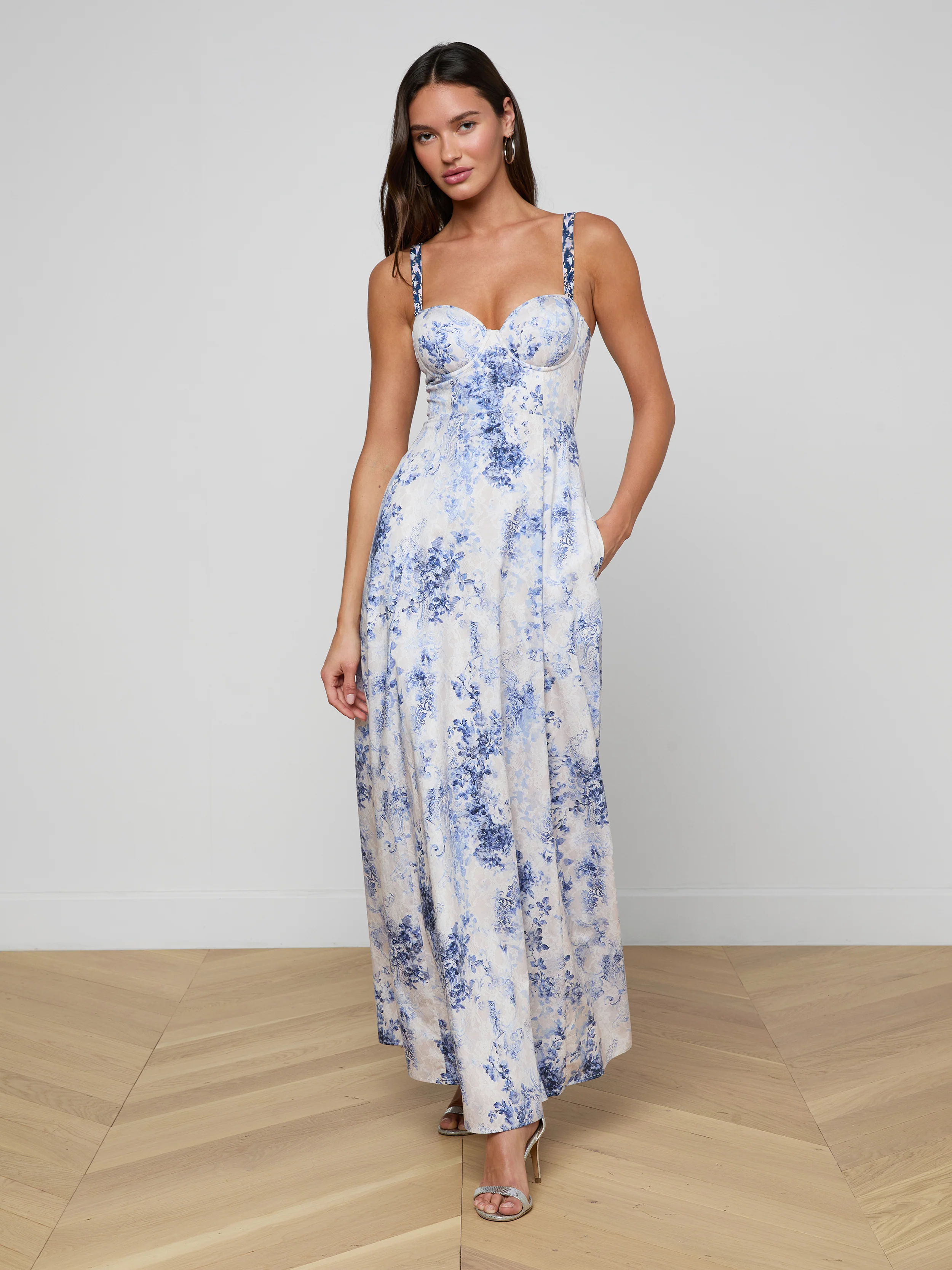 Sutton Beaded Strap Gown