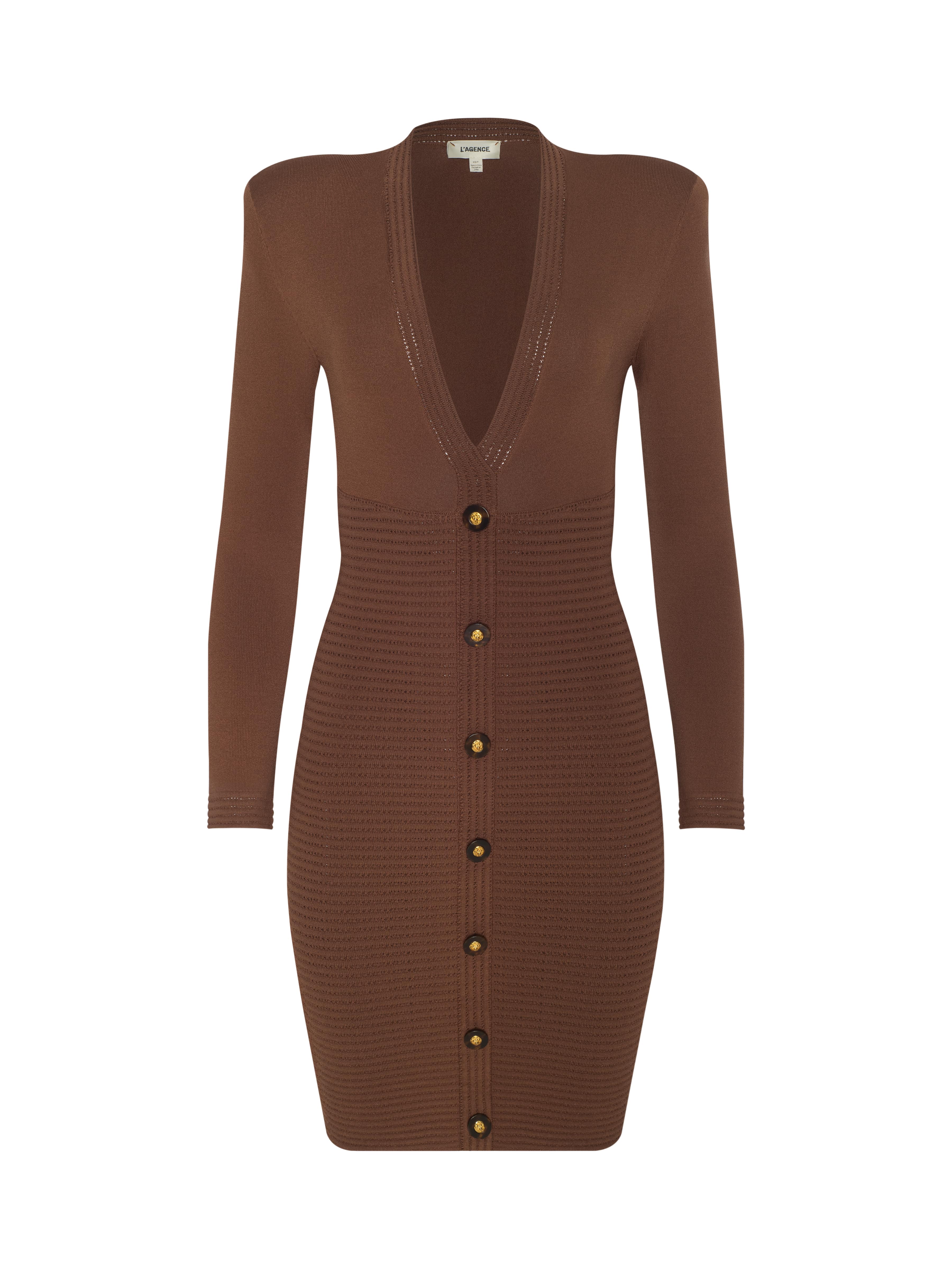 Taru Button-Front Mini Dress - Image 7