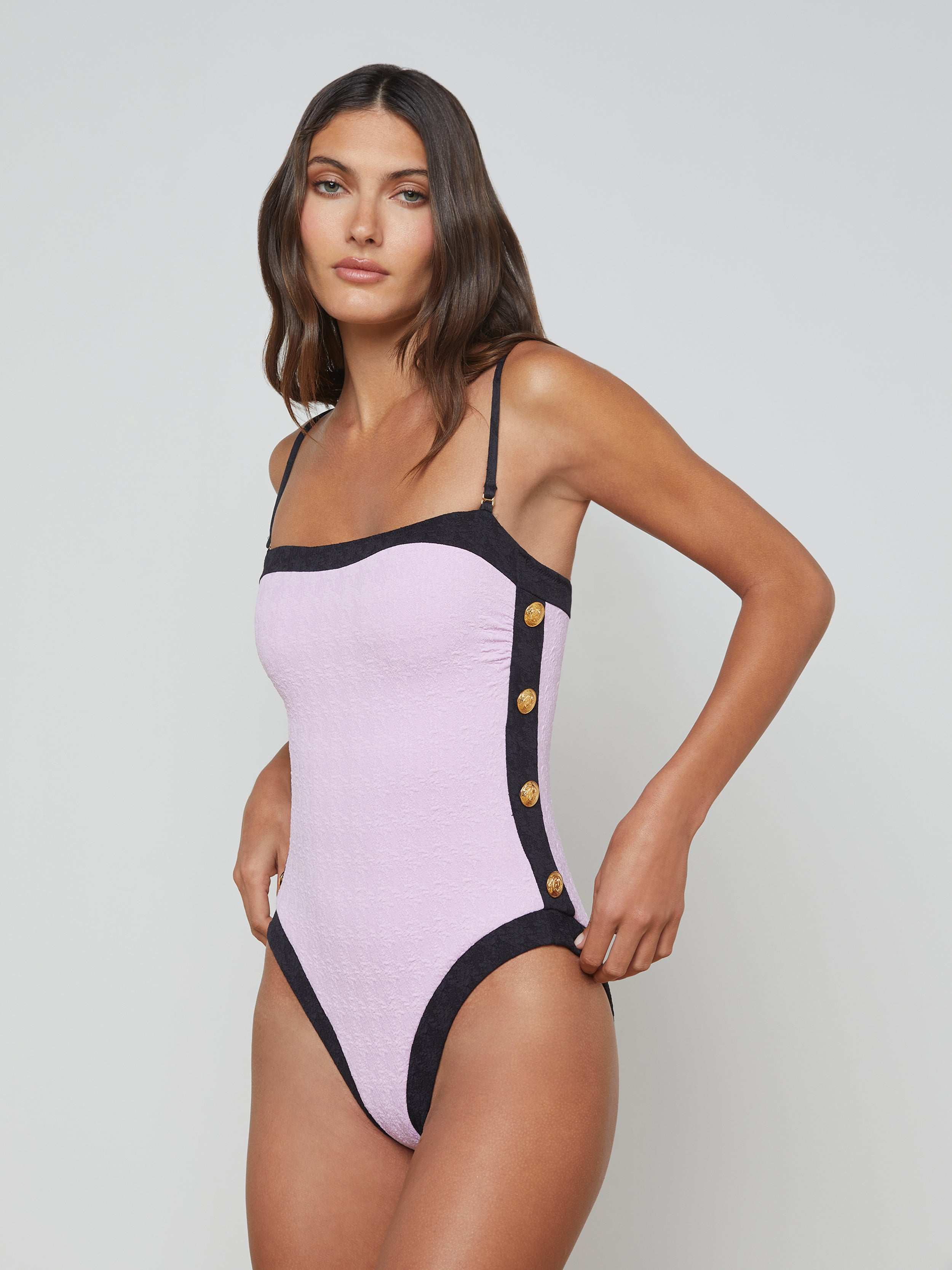 Tory Bandeau One-Piece Swimsuit - Image 3