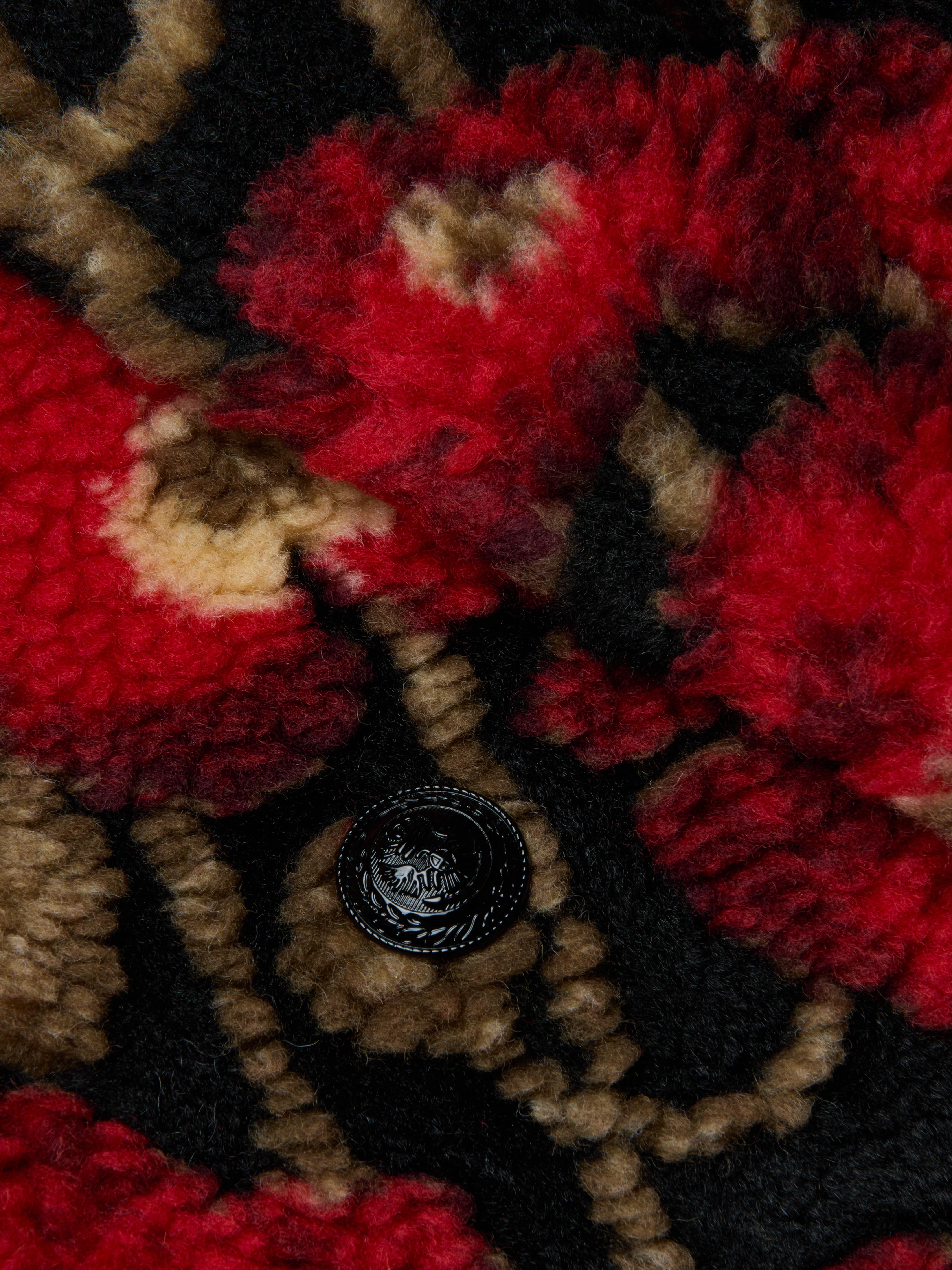 Tristan Sherpa Midi Coat - Image 5