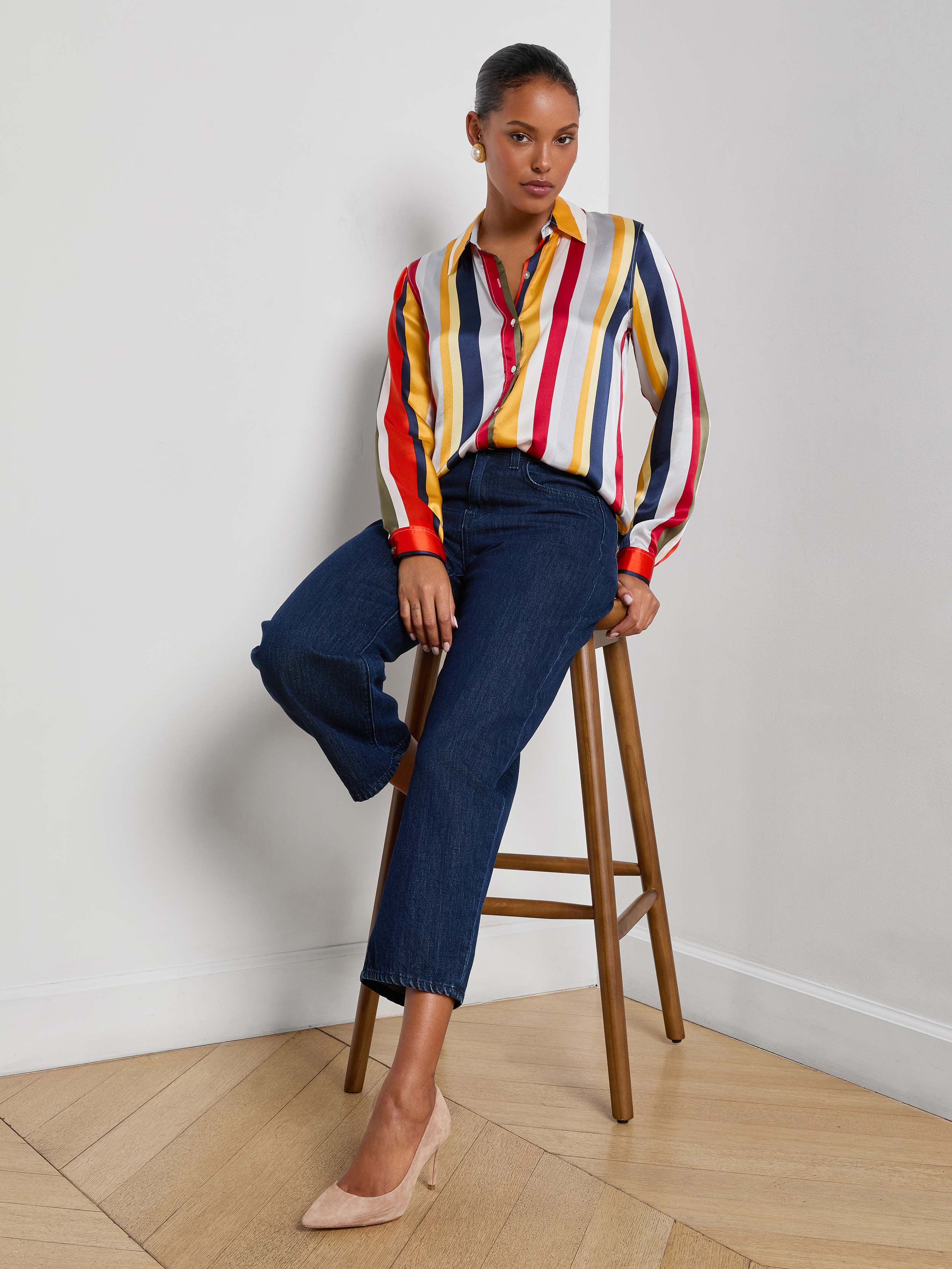 Tyler Silk Blouse - Image 7