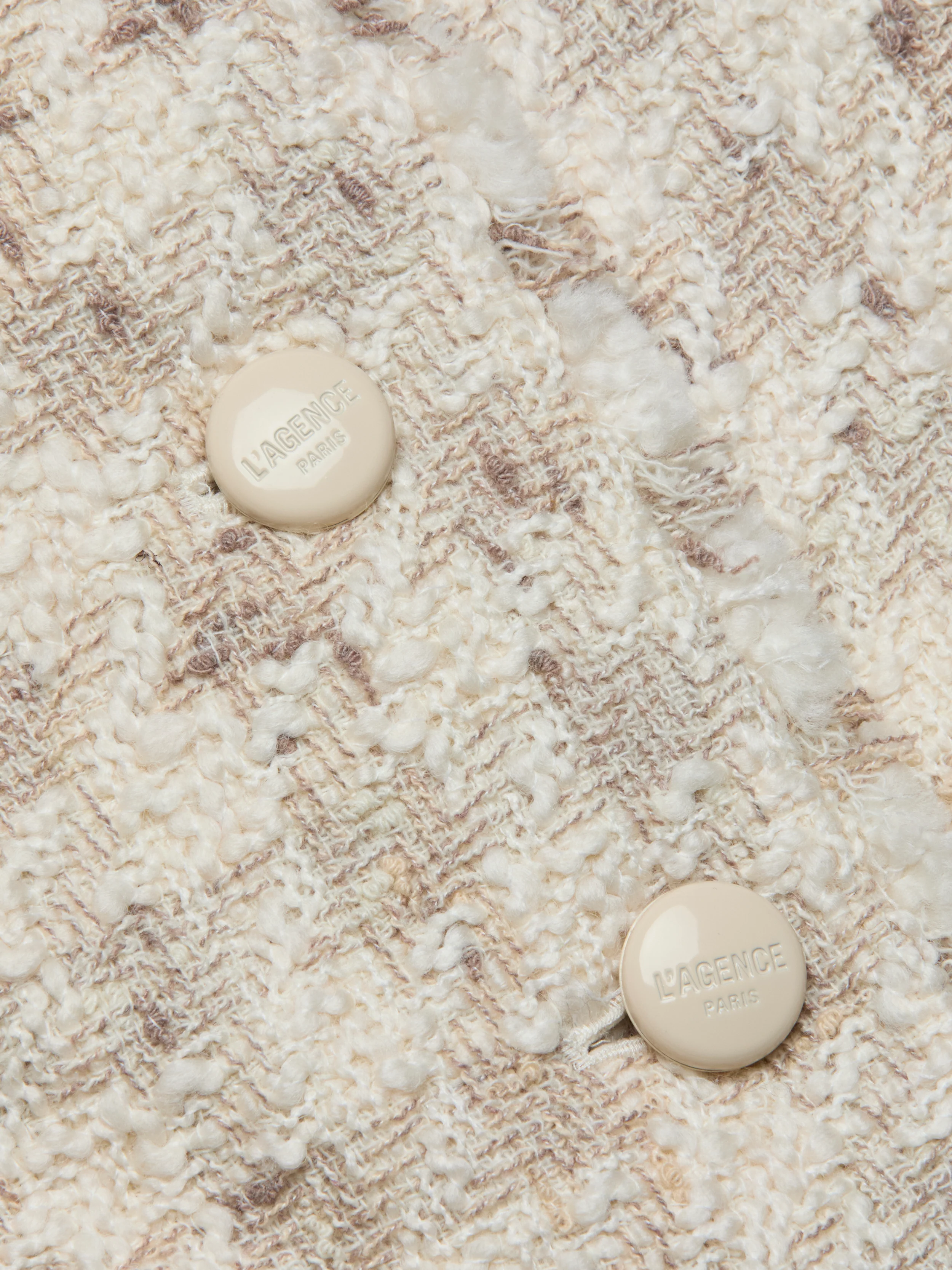 Zell Houndstooth Tweed Jacket - Image 9